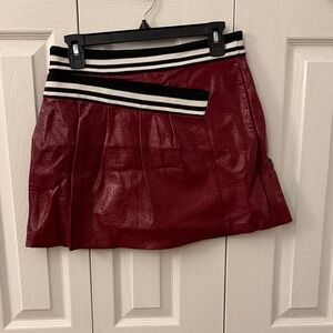 BCBGeneration Mini Skirt Red Womens Size 4